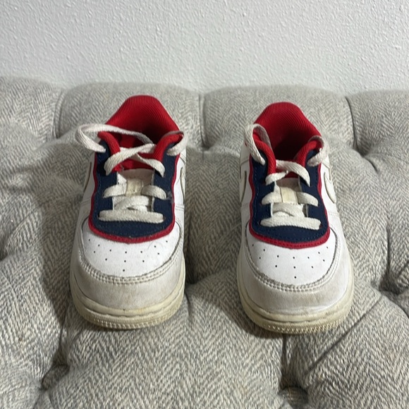 Nike white, blue, red size 7c - Picture 3 of 5